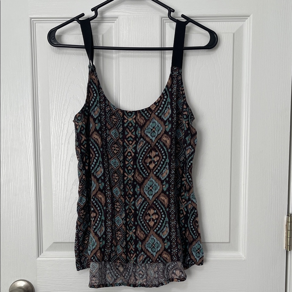 Mimi Chica Multicolor Patterned Camisole - Picture 2 of 7
